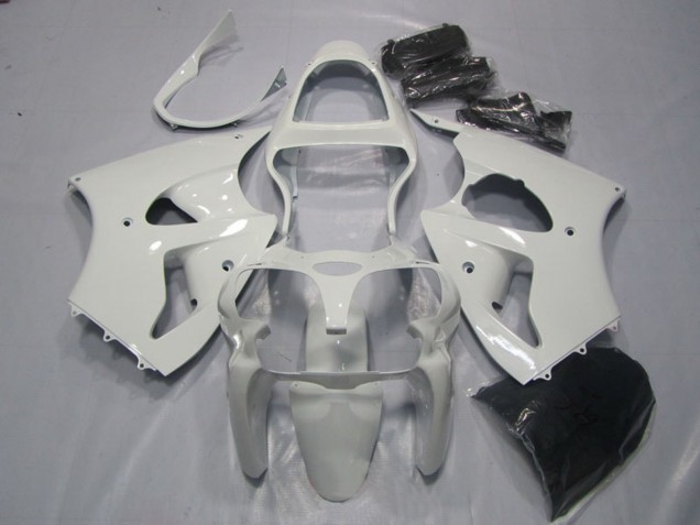 Lojas Carenagens Moto Kawasaki ZX6R 2000-2002 - Branco