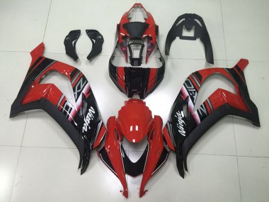 Lojas Carenagens Moto Kawasaki ZX10R 2016-2020 - Vermelho Castanho Preto Brilhante Branco