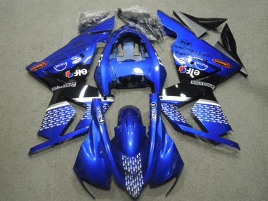 Lojas Carenagens Moto Kawasaki ZX10R 2004-2005 - Azul Touch4