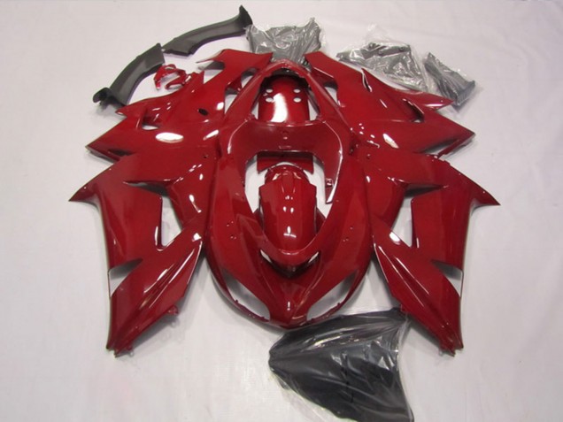 Lojas Carenagens Moto Kawasaki ZX10R 2006-2007 - Vermelho