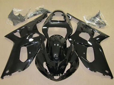 Lojas Carenagens Moto Suzuki GSXR 600 2001-2003 - Preto Brilhante
