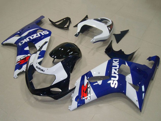 Lojas Carenagens Moto Suzuki GSXR 750 2001-2003 - Azul Branco
