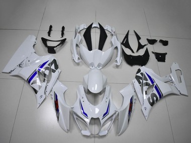 Lojas Carenagens Moto Suzuki GSXR 1000 2017-2024 - Branco Azul