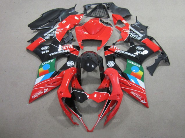 Lojas Carenagens Moto Suzuki GSXR 1000 2005-2006 - Vermelho Preto Azul Branco Verde
