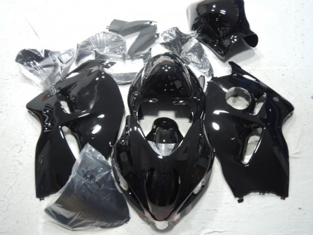 Lojas Carenagens Moto Suzuki GSXR 1300 Hayabusa 1996-2007 - Preto Brilhante