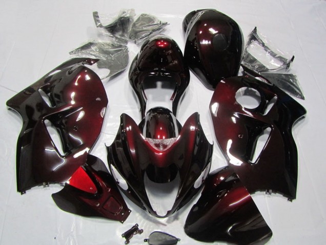 Lojas Kits Carenagem Moto Suzuki GSXR 1300 Hayabusa 1996-2007 - Vermelho Preto