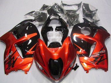 Lojas Carenagens Moto Suzuki GSXR 1300 Hayabusa 1996-2007 - Laranja Preto