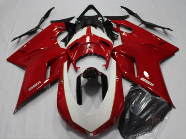 Lojas Carenagens Moto Ducati 1198 2007-2014 - Vermelho