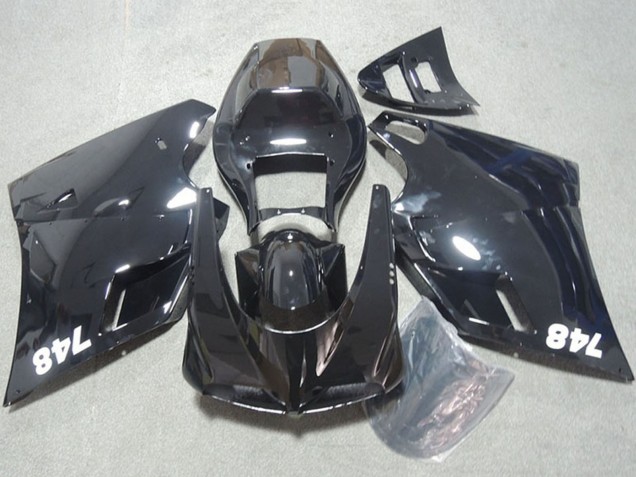 Lojas Carenagens Moto Ducati 748 1993-2005 - Preto Brilhante