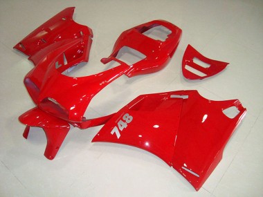 Lojas Carenagens Moto Ducati 748 1993-2005 - Vermelho