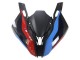 Lojas Carenagens Moto BMW S1000RR 2023-2024 - Azul Vermelho Fibra de Carbono