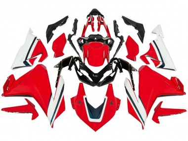 Lojas Kits Carenagem Moto Honda CBR500R 2022-2023 - Vermelho Branco Preto