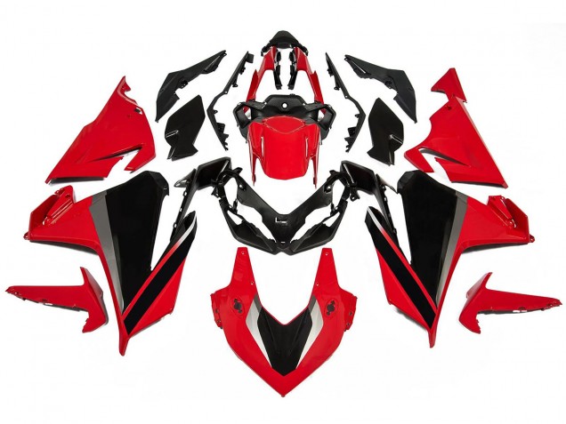 Lojas Carenagens Moto Honda CBR500R 2022-2023 - Vermelho Cinzento Preto