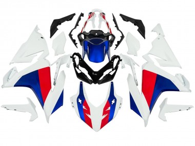 Lojas Carenagens Moto Honda CBR500R 2022-2023 - Branco Vermelho Azul
