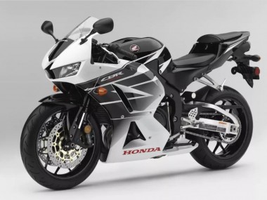 Lojas Carenagens Moto Honda CBR600RR 2013-2023 - Branco Preto