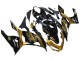 Lojas Carenagens Moto Kawasaki EX400 2018-2024 - Ouro Preto Brilhante