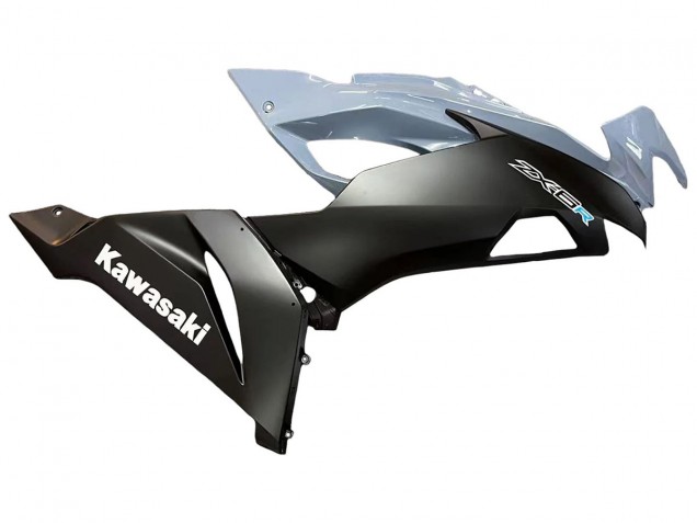 Lojas Carenagens Moto Kawasaki ZX6R 2019-2022 - Cinzento Preto Fosco
