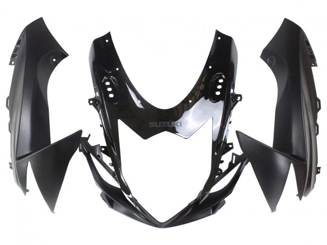 Lojas Carenagens Moto Suzuki GSXR 600/750 2011-2024 - Preto Fosco Preto Brilhante