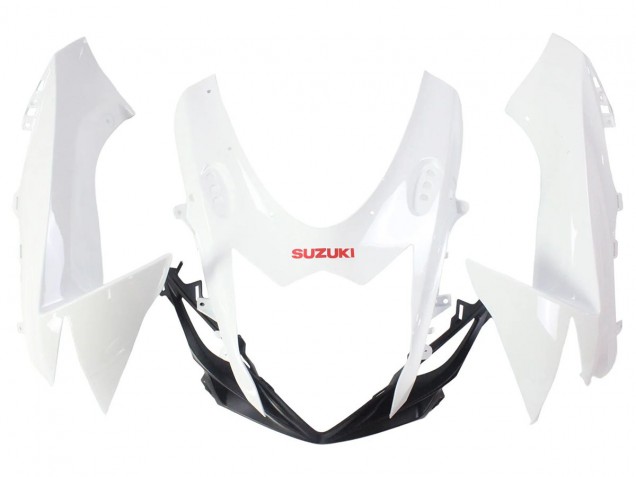 Lojas Carenagens Moto Suzuki GSXR 600/750 2011-2024 - Branco Preto Brilhante Vermelho Decal