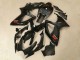 Lojas Carenagem Moto Suzuki GSXR 600/750 2006-2007 - Preto Brilhante