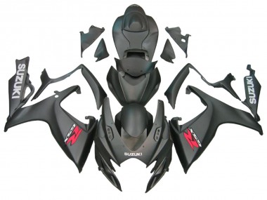 Lojas Carenagens Moto Suzuki GSXR 600/750 2006-2007 - Preto Fosco