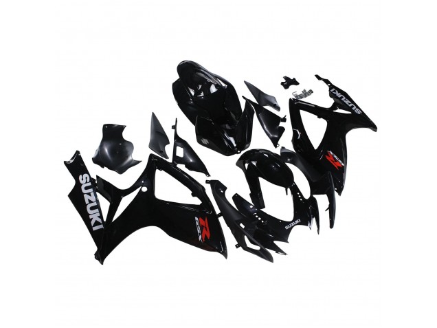 Lojas Carenagens Moto Suzuki GSXR 600/750 2006-2007 - Preto Brilhante
