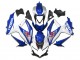 Lojas Carenagem Moto Suzuki GSXR 600/750 2008-2010 - Branco Azul Vermelho