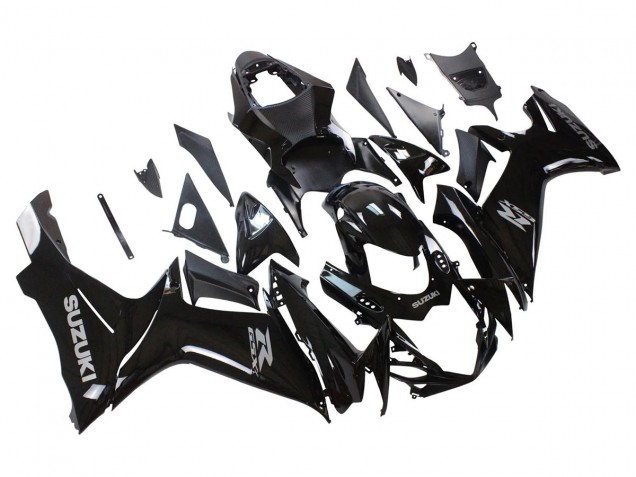 Lojas Carenagens Moto Suzuki GSXR 600/750 2011-2024 - Preto Brilhante