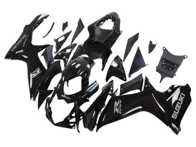 Lojas Carenagens Moto Suzuki GSXR 600/750 2011-2024 - Preto Brilhante