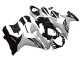 Lojas Carenagens Moto Suzuki GSXR 600/750 2011-2024 - Branco Preto Brilhante