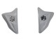 Lojas Carenagens Moto Suzuki GSXR 600/750 2011-2024 - Branco Preto Brilhante
