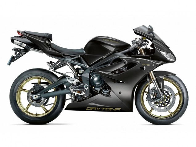 Lojas Carenagens Moto Triumph Daytona 675 2006-2008 - Preto Fosco