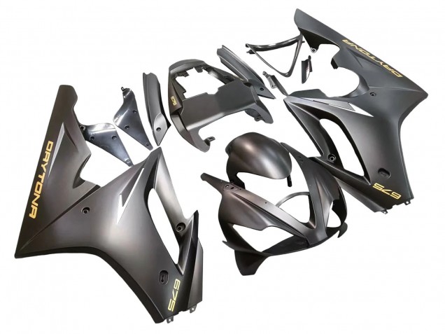Lojas Carenagens Moto Triumph Daytona 675 2006-2008 - Preto Fosco