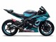 Lojas Carenagens Moto Yamaha YZF R6 2008-2016 - Verde Claro Branco Preto Petronas