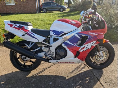 Lojas Carenagens Moto Honda CBR900RR 893 1994-1995 - Vermelho Azul Branco