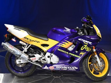 Lojas Carenagens Moto Honda CBR600 F3 1995-1996 - Amarelo Prata Azul