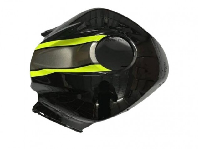 Lojas Carenagens Moto Honda CBR600RR 2007-2008 - Preto Brilhante Alta Visibilidade Amarelo