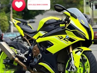Lojas Carenagens Moto BMW S1000RR 2019-2022 - Amarelo Limão
