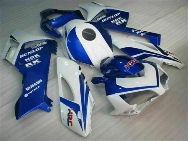 Plástico CBR 1000RR 2004-2005 - Azul Branco Plástico CBR 1000RR 2004-2005 - Azul Branco
