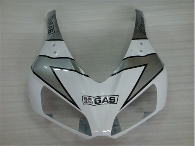Plástico CBR 1000RR 2004-2005 - Branco Prata Preto Repsol Plástico CBR 1000RR 2004-2005 - Branco Prata Preto Repsol