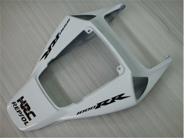 Plástico CBR 1000RR 2004-2005 - Branco Prata Preto Repsol Plástico CBR 1000RR 2004-2005 - Branco Prata Preto Repsol