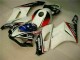 Plástico CBR 1000RR 2004-2005 - Branco Preto Plástico CBR 1000RR 2004-2005 - Branco Preto