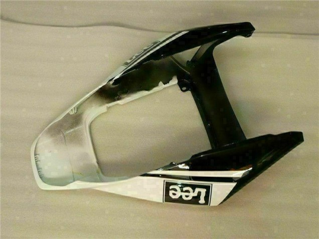 Plástico CBR 1000RR 2004-2005 - Branco Preto Plástico CBR 1000RR 2004-2005 - Branco Preto