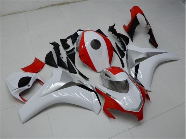 Plástico CBR 1000RR 2008-2011 - Branco Vermelho