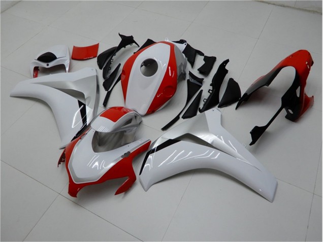 Plástico CBR 1000RR 2008-2011 - Branco Vermelho