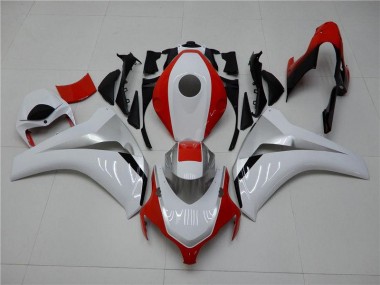 Plástico CBR 1000RR 2008-2011 - Branco Vermelho