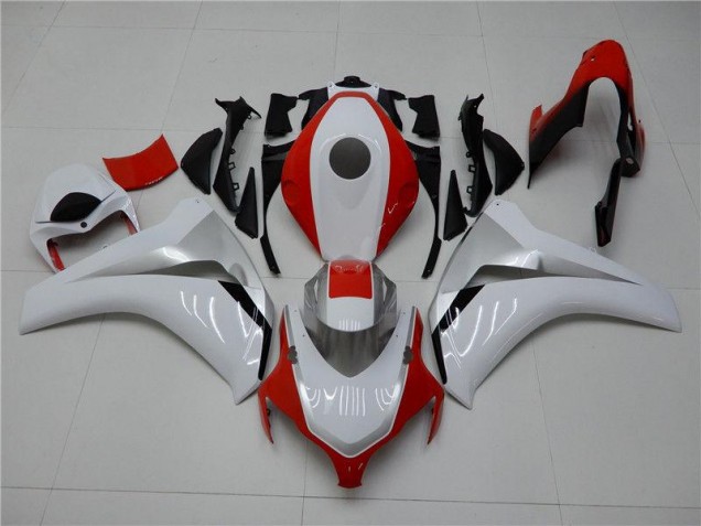 Plástico CBR 1000RR 2008-2011 - Branco Vermelho