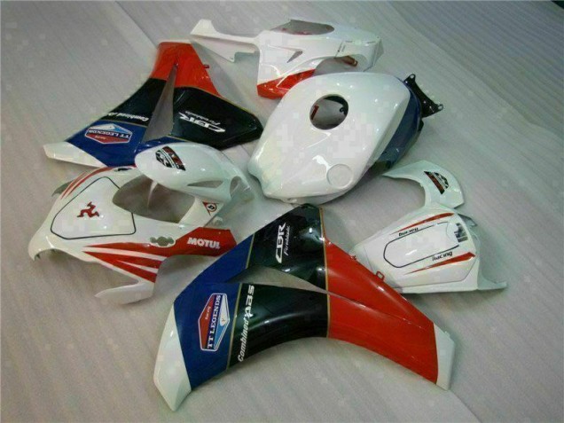 Plástico CBR 1000RR 2008-2011 - Vermelho Branco Plástico CBR 1000RR 2008-2011 - Vermelho Branco
