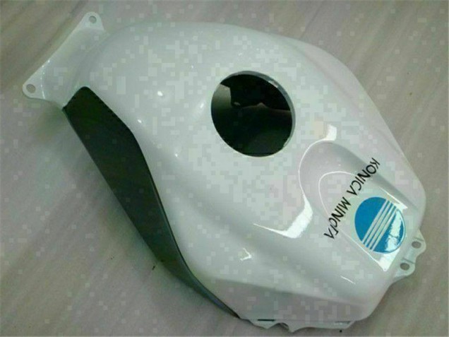 Plástico CBR 600RR 2005-2006 - Branco Azul Plástico CBR 600RR 2005-2006 - Branco Azul