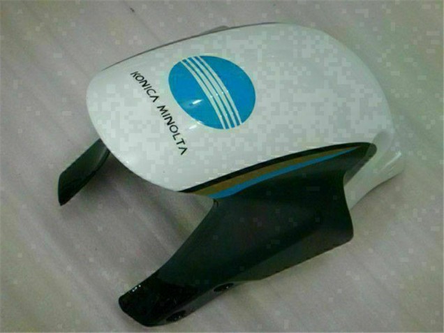 Plástico CBR 600RR 2005-2006 - Branco Azul Plástico CBR 600RR 2005-2006 - Branco Azul